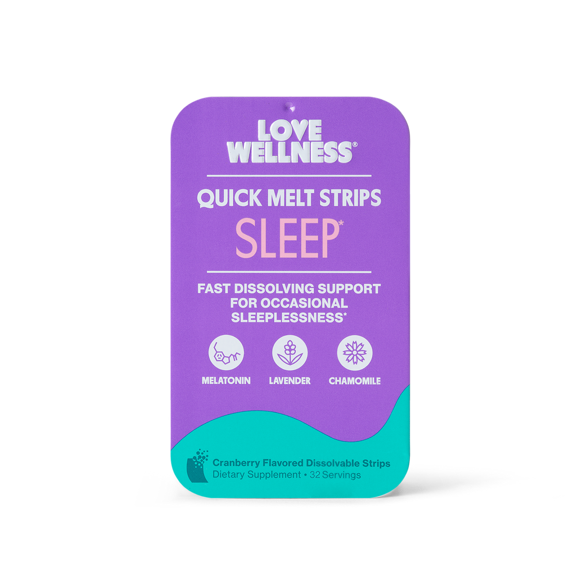 Sleep* Quick Melt Strips - 1 Pack D6